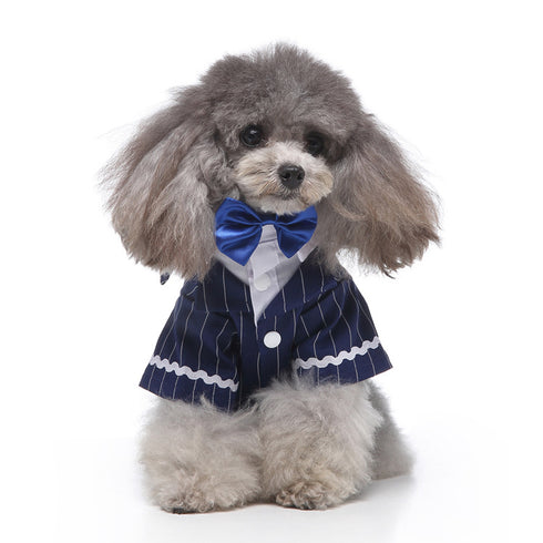 Formal Tuxedo with Bow Tie Puppy Suit