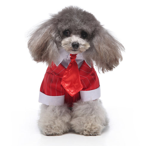 Formal Tuxedo with Bow Tie Puppy Suit