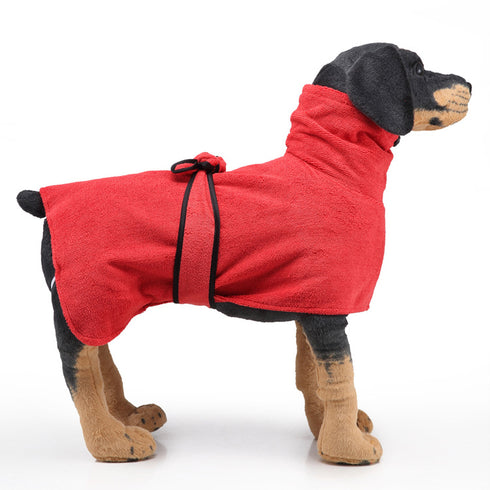 Pet Bathrobe Quick Drying Coat