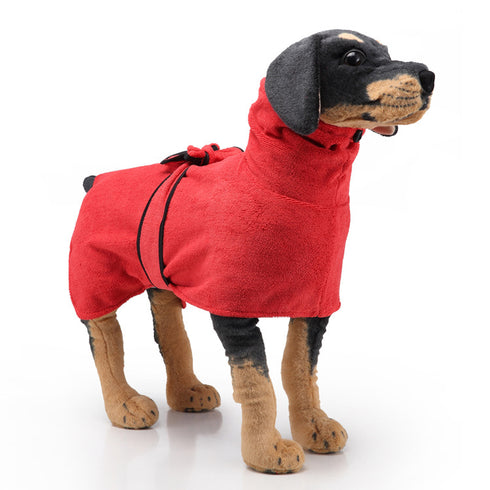 Pet Bathrobe Quick Drying Coat
