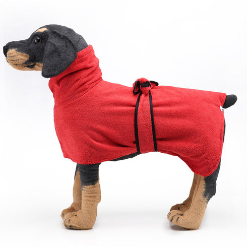 Pet Bathrobe Quick Drying Coat