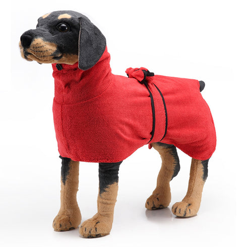 Pet Bathrobe Quick Drying Coat