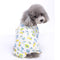 Soft Dog Pajamas Dog Apparel Jumpsuit