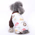 Soft Dog Pajamas Dog Apparel Jumpsuit