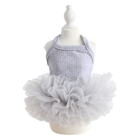 Dog Tutu Clothes Dresses Pet Sweet Outdoor Birthday Party Festival Outfit