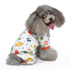Soft Dog Pajamas Dog Apparel Jumpsuit