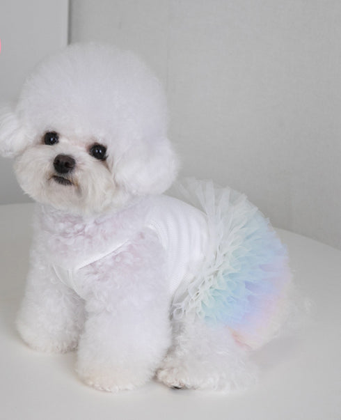 Dog Outfit Cute Puppy Dress Dog Tutu Cat Apparel Pet Clothes