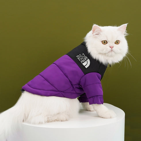 Dog Puffer Jacket with Zipper Warm Winter Coat for Small to 5X-Large Dogs
