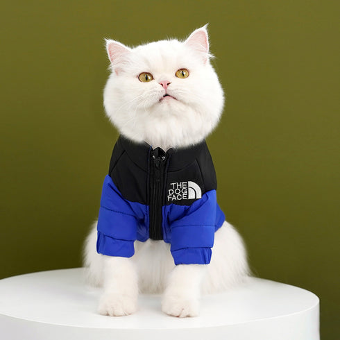Dog Puffer Jacket with Zipper Warm Winter Coat for Small to 5X-Large Dogs