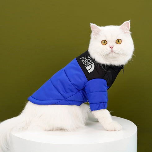 Dog Puffer Jacket with Zipper Warm Winter Coat for Small to 5X-Large Dogs