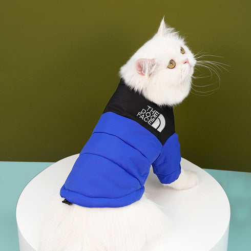 Dog Puffer Jacket with Zipper Warm Winter Coat for Small to 5X-Large Dogs