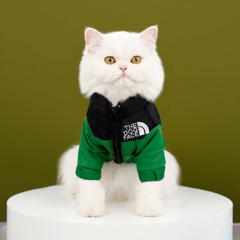 Dog Puffer Jacket with Zipper Warm Winter Coat for Small to 5X-Large Dogs