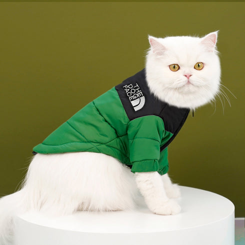 Dog Puffer Jacket with Zipper Warm Winter Coat for Small to 5X-Large Dogs
