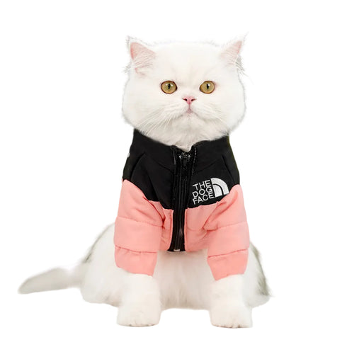 Dog Puffer Jacket with Zipper Warm Winter Coat for Small to 5X-Large Dogs