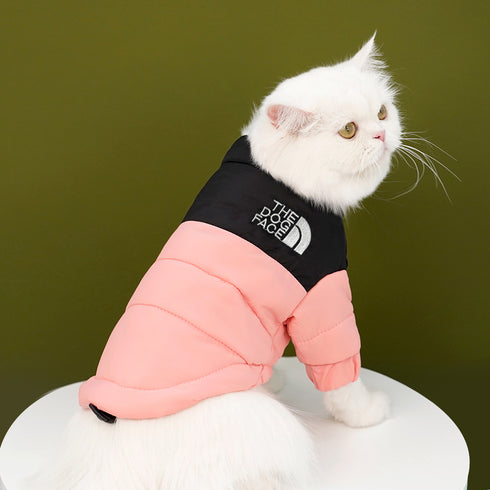 Dog Puffer Jacket with Zipper Warm Winter Coat for Small to 5X-Large Dogs