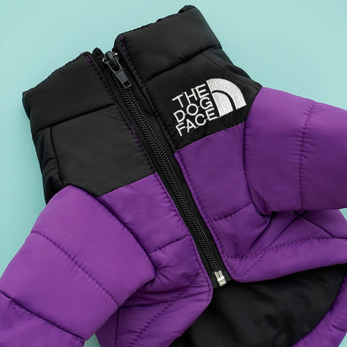 Dog Puffer Jacket with Zipper Warm Winter Coat for Small to 5X-Large Dogs