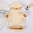 Dog Puppy Hoodies Blank Doggie 100% Cotton Sweater