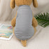 Dogs Puppy Breathable Blank Solid Vest T-Shirts Clothes
