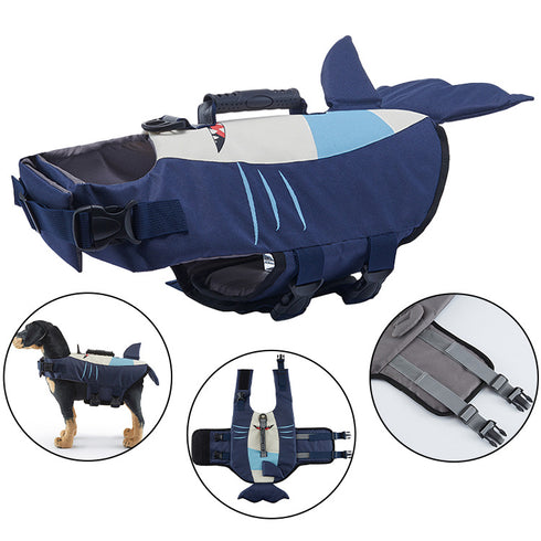 Dog Life Preserver with Strong Buoyancy Life Jacket