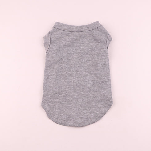 Plus Size Dog Shirts Pet Clothes Blank Clothing Jerseys