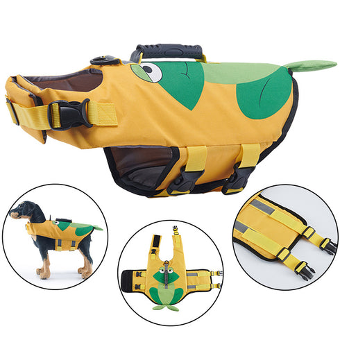 Dog Life Preserver with Strong Buoyancy Life Jacket