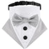 Adjustable Formal Collar Dog Wedding Bandana