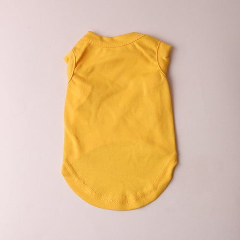 Plus Size Dog Shirts Pet Clothes Blank Clothing Jerseys