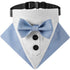 Adjustable Formal Collar Dog Wedding Bandana