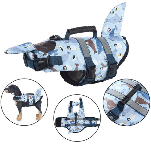 Dog Life Preserver with Strong Buoyancy Life Jacket