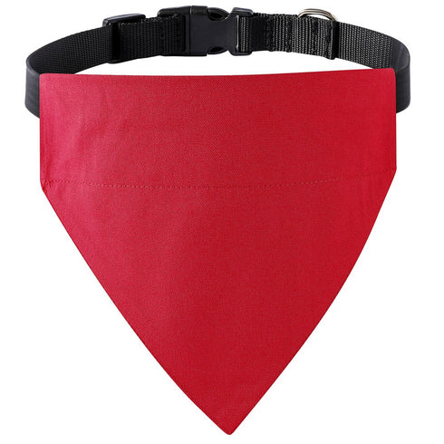 Sublimation Blank DIY Dog Bandana Collar with Adjustable Buckle