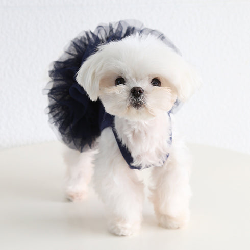 Dog Tutu Clothes Dresses Pet Sweet Outdoor Birthday Party Festival Outfit