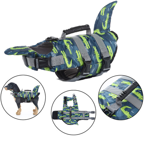 Dog Life Preserver with Strong Buoyancy Life Jacket