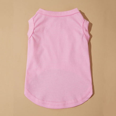 Plus Size Dog Shirts Pet Clothes Blank Clothing Jerseys