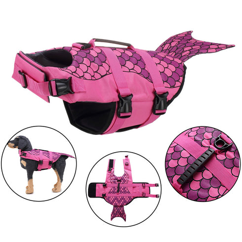 Dog Life Jacket Pet Lifesaver for Swimming