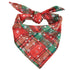 Christmas Classic Dog Plaid Bandana