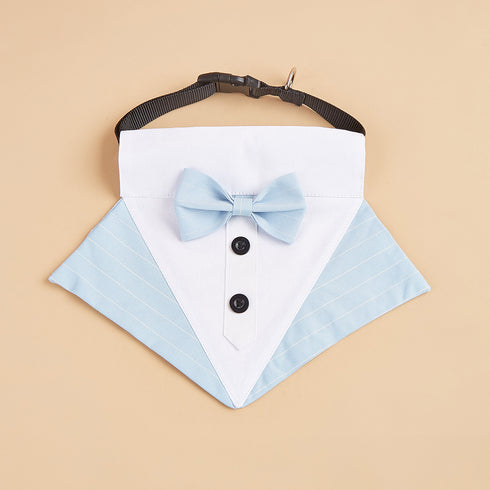 Adjustable Formal Collar Dog Wedding Bandana