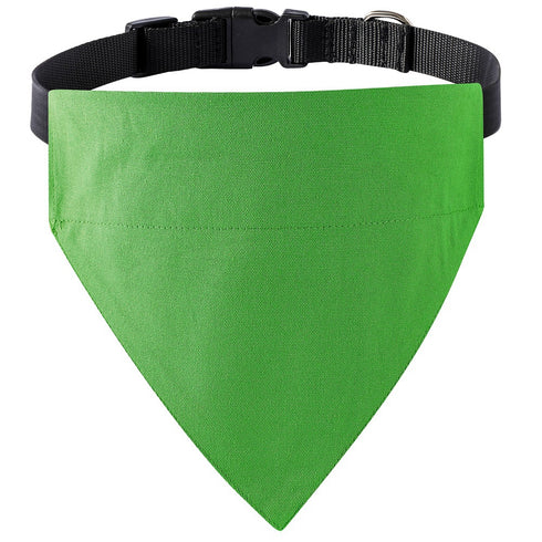 Sublimation Blank DIY Dog Bandana Collar with Adjustable Buckle