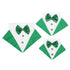 St. Patrick's Day Dog Bandana Collar with Bow Tie