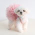 Dog Tutu Clothes Dresses Pet Sweet Outdoor Birthday Party Festival Outfit