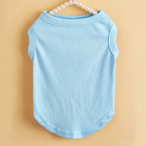 Plus Size Dog Shirts Pet Clothes Blank Clothing Jerseys