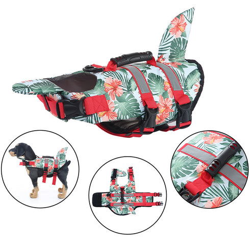 Dog Life Preserver with Strong Buoyancy Life Jacket