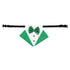St. Patrick's Day Dog Bandana Collar with Bow Tie