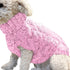 Pet Dog Knitting Sweater Winter Warmer Thickening Knitwear Crochet Clothes for Dog Cat