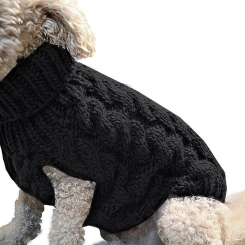 Pet Dog Knitting Sweater Winter Warmer Thickening Knitwear Crochet Clothes for Dog Cat