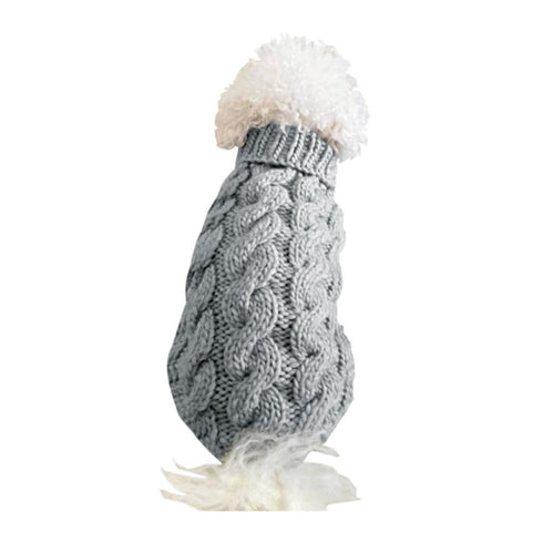 Pet Dog Knitting Sweater Winter Warmer Thickening Knitwear Crochet Clothes for Dog Cat