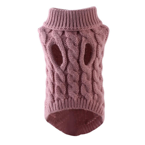 Pet Dog Knitting Sweater Winter Warmer Thickening Knitwear Crochet Clothes for Dog Cat