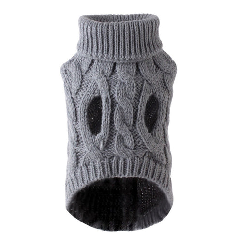 Pet Dog Knitting Sweater Winter Warmer Thickening Knitwear Crochet Clothes for Dog Cat