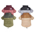 Pet Dog Warm Clothes Lightweight Puppy Coats Small Dogs Warm Jacket
