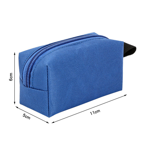 Pet Waste Bag Dispenser Zippered Pouch Portable Dog Poop Bag Holder