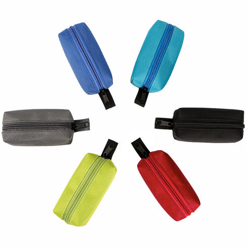 Pet Waste Bag Dispenser Zippered Pouch Portable Dog Poop Bag Holder